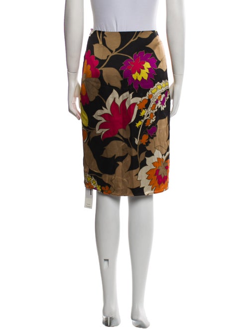 Escada Silk Knee-Length Skirt