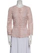Escada Lace Pattern Evening Jacket