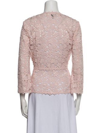 Escada Lace Pattern Evening Jacket