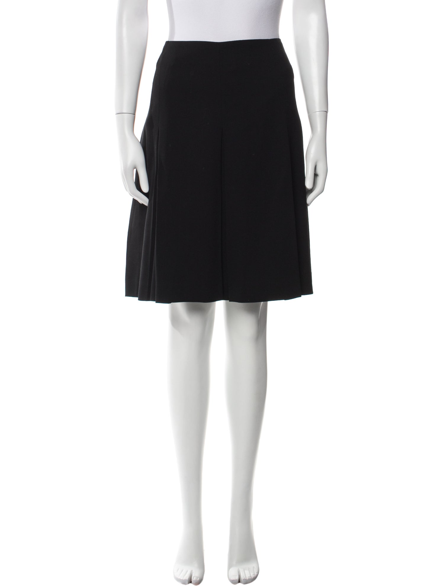 Escada Wool Knee-Length Skirt