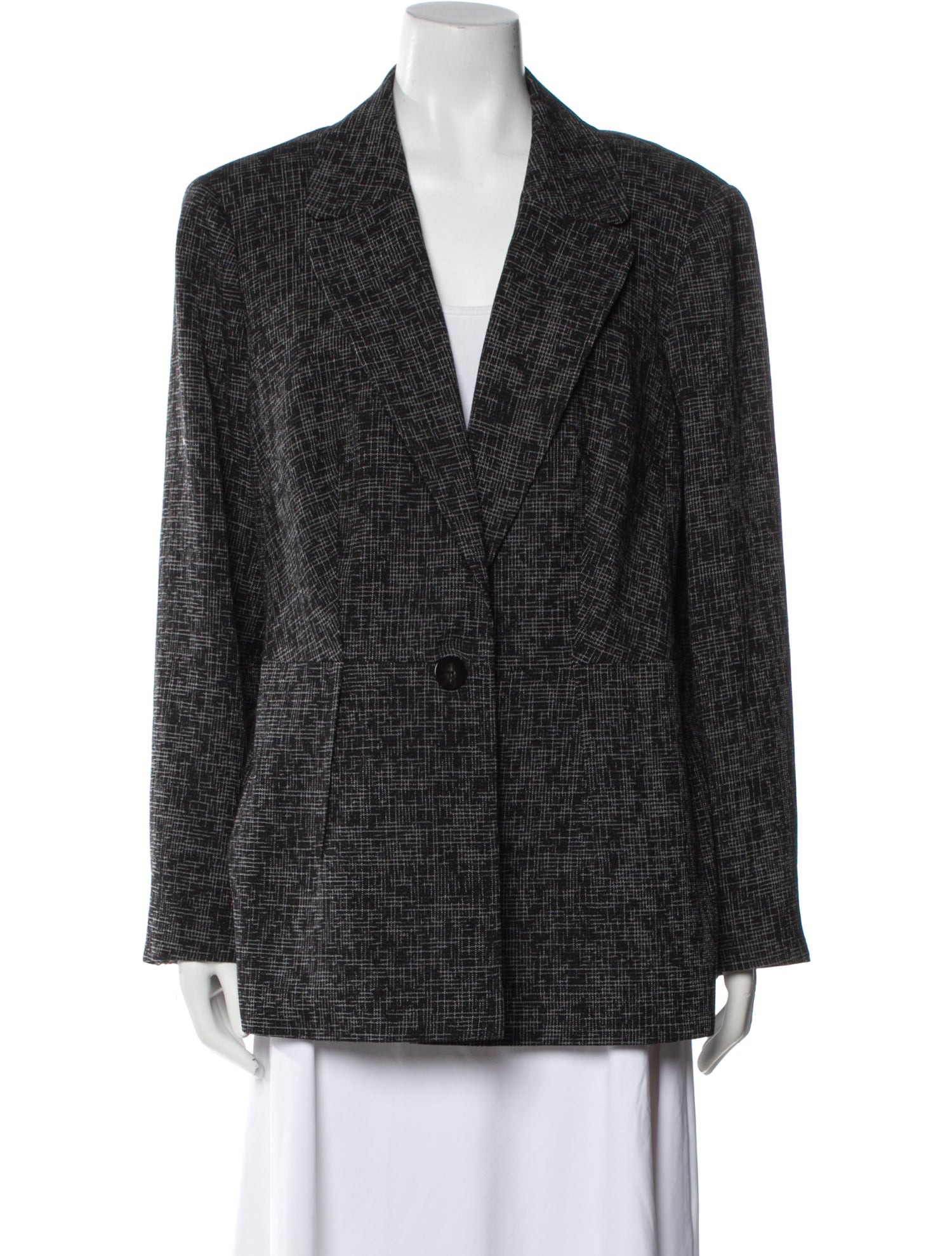 Escada Tweed Pattern Blazer