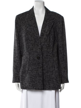 Escada Tweed Pattern Blazer