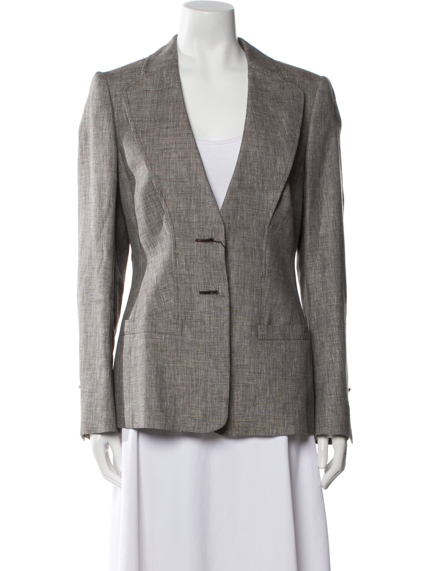 Escada Linen Blazer