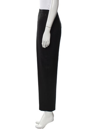 Escada Virgin Wool Straight Leg Pants