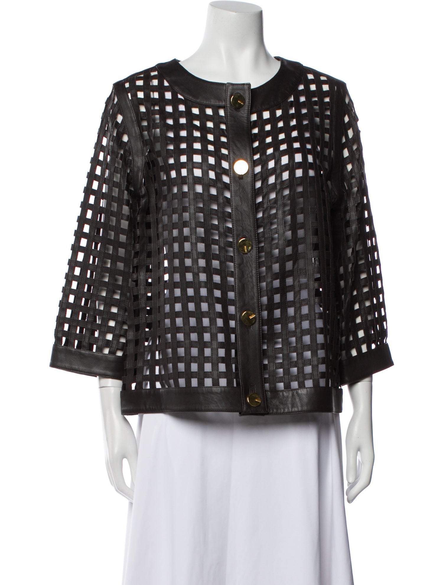 Escada Lambskin Evening Jacket