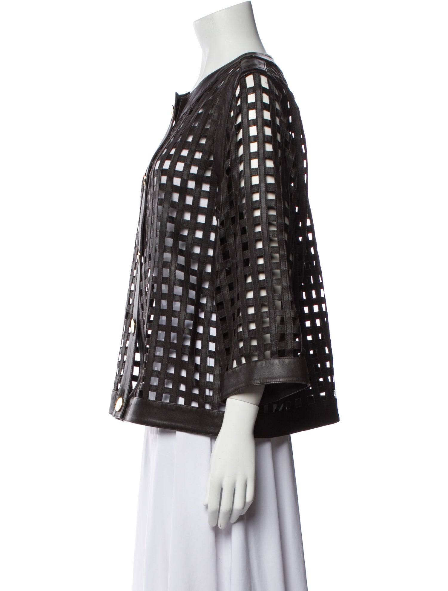 Escada Lambskin Evening Jacket