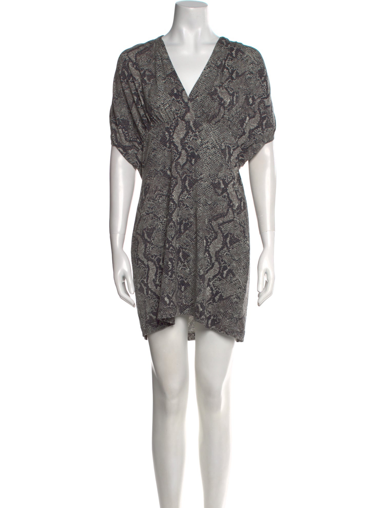 Escada Animal Print Mini Dress