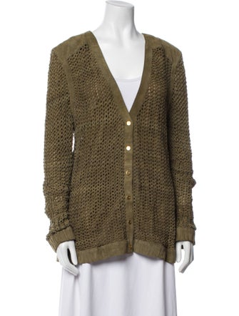 Escada Lamb Leather Printed Jacket