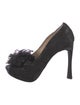 Escada Lace Lace Trim Embellishment Pumps