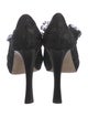 Escada Lace Lace Trim Embellishment Pumps