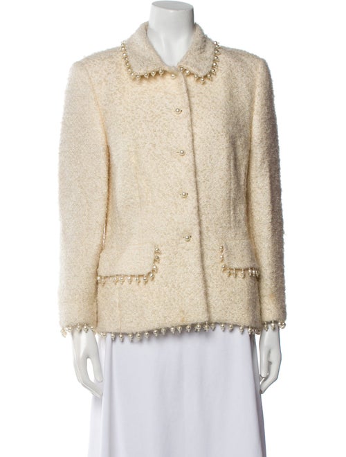 Escada Mohair Tweed Pattern Jacket