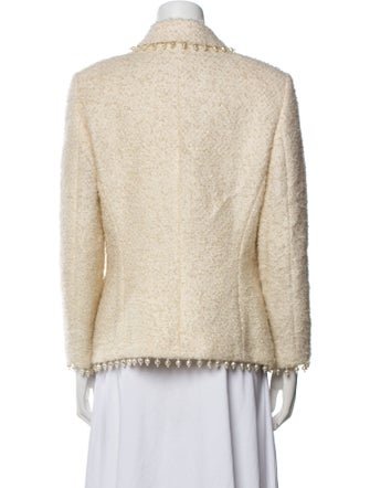 Escada Mohair Tweed Pattern Jacket