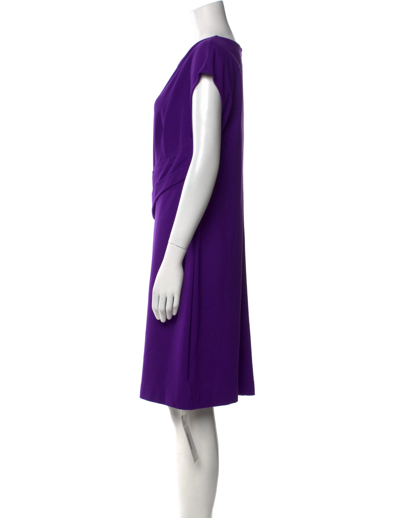Escada Scoop Neck Knee-Length Dress