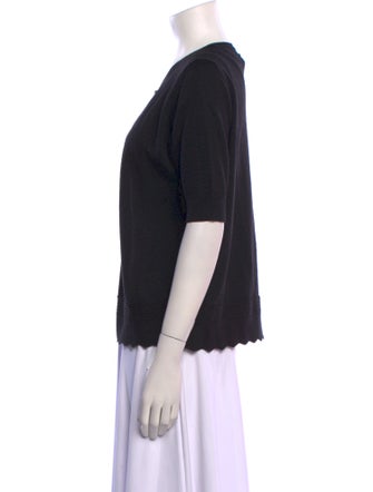 Escada Virgin Wool Scoop Neck Sweater