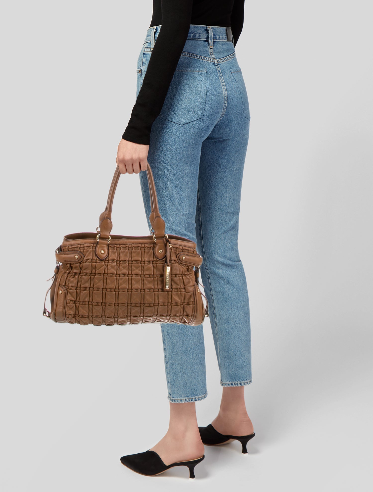 Escada Leather Shoulder Bag