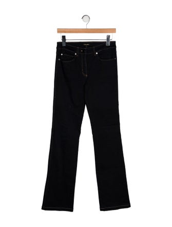 Escada Mid-Rise Straight Leg Jeans