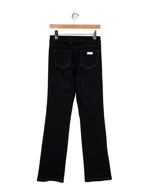 Escada Mid-Rise Straight Leg Jeans
