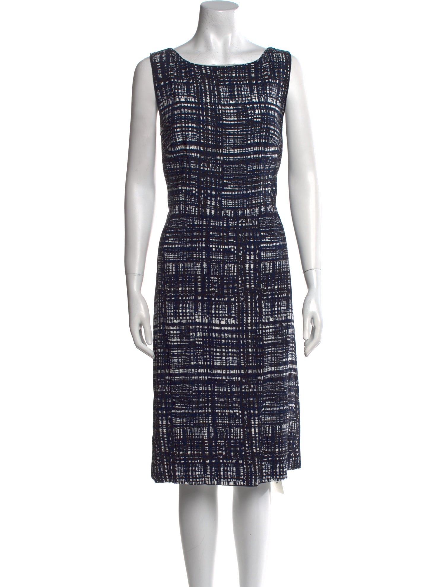 Escada Printed Midi Length Dress