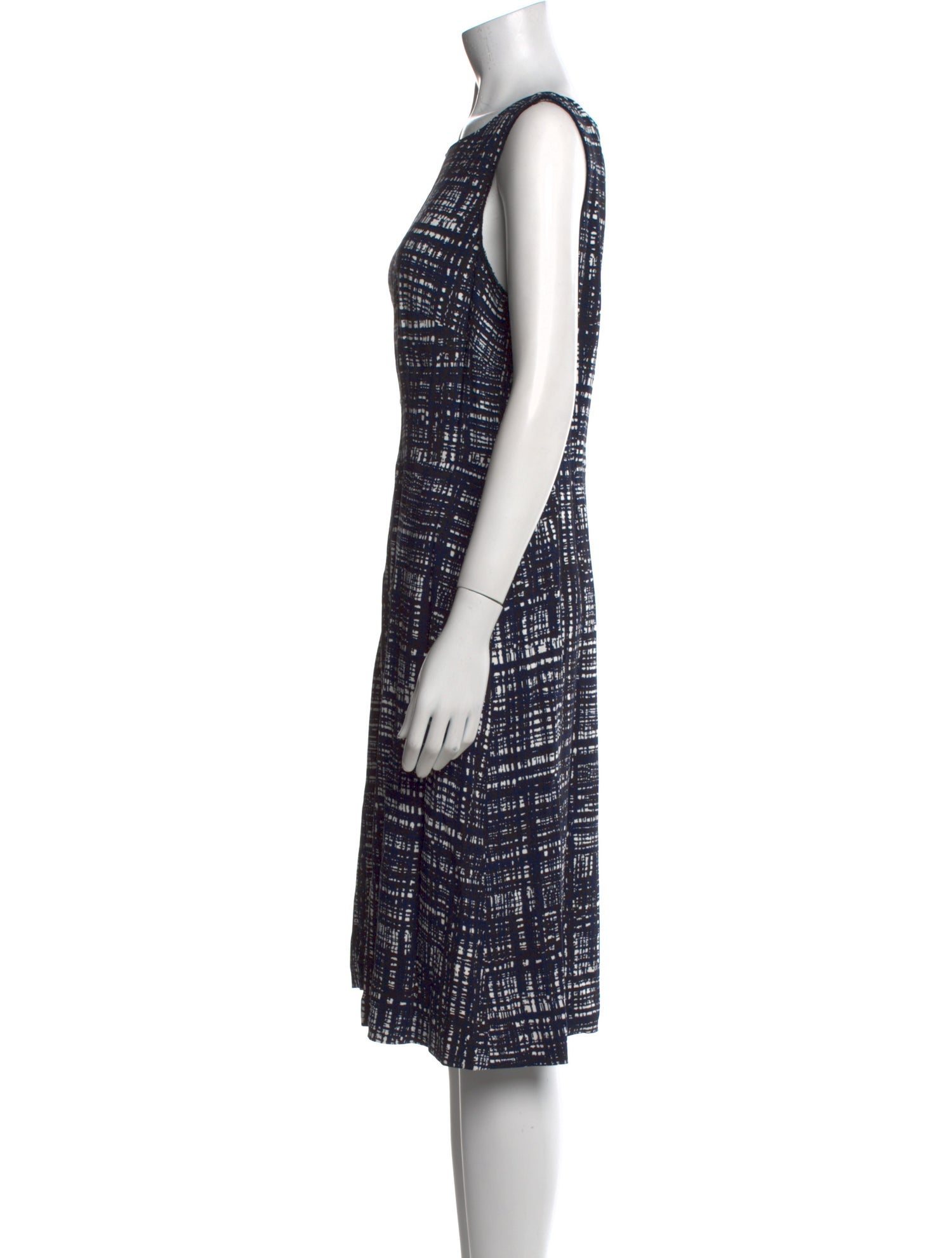 Escada Printed Midi Length Dress