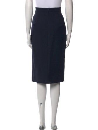 Escada Virgin Wool Knee-Length Skirt