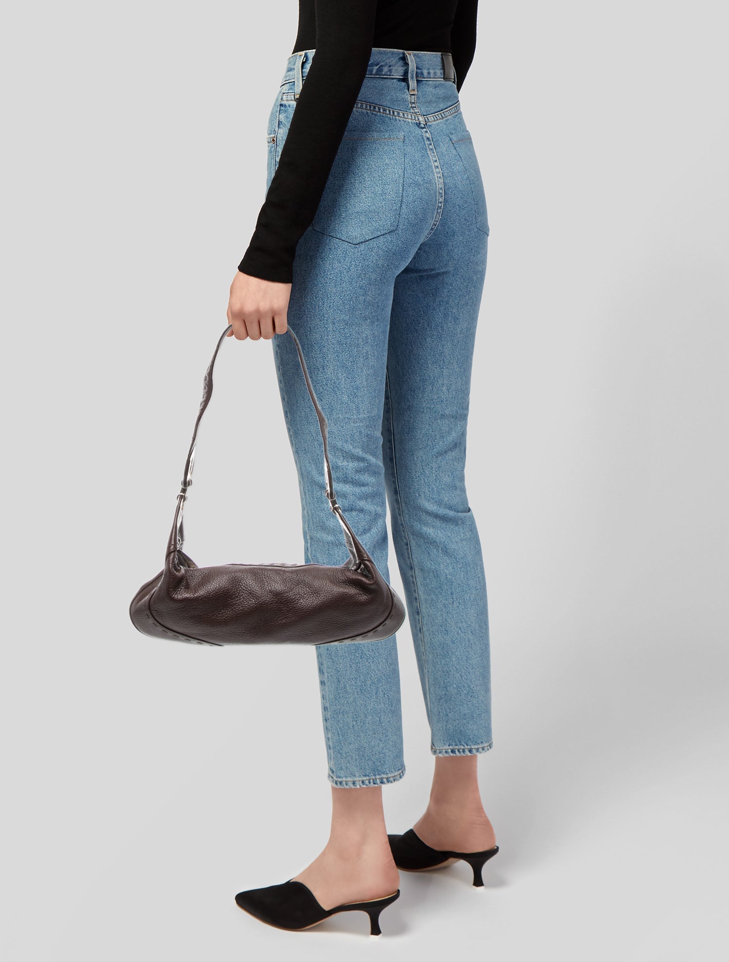 Escada Leather Shoulder Bag