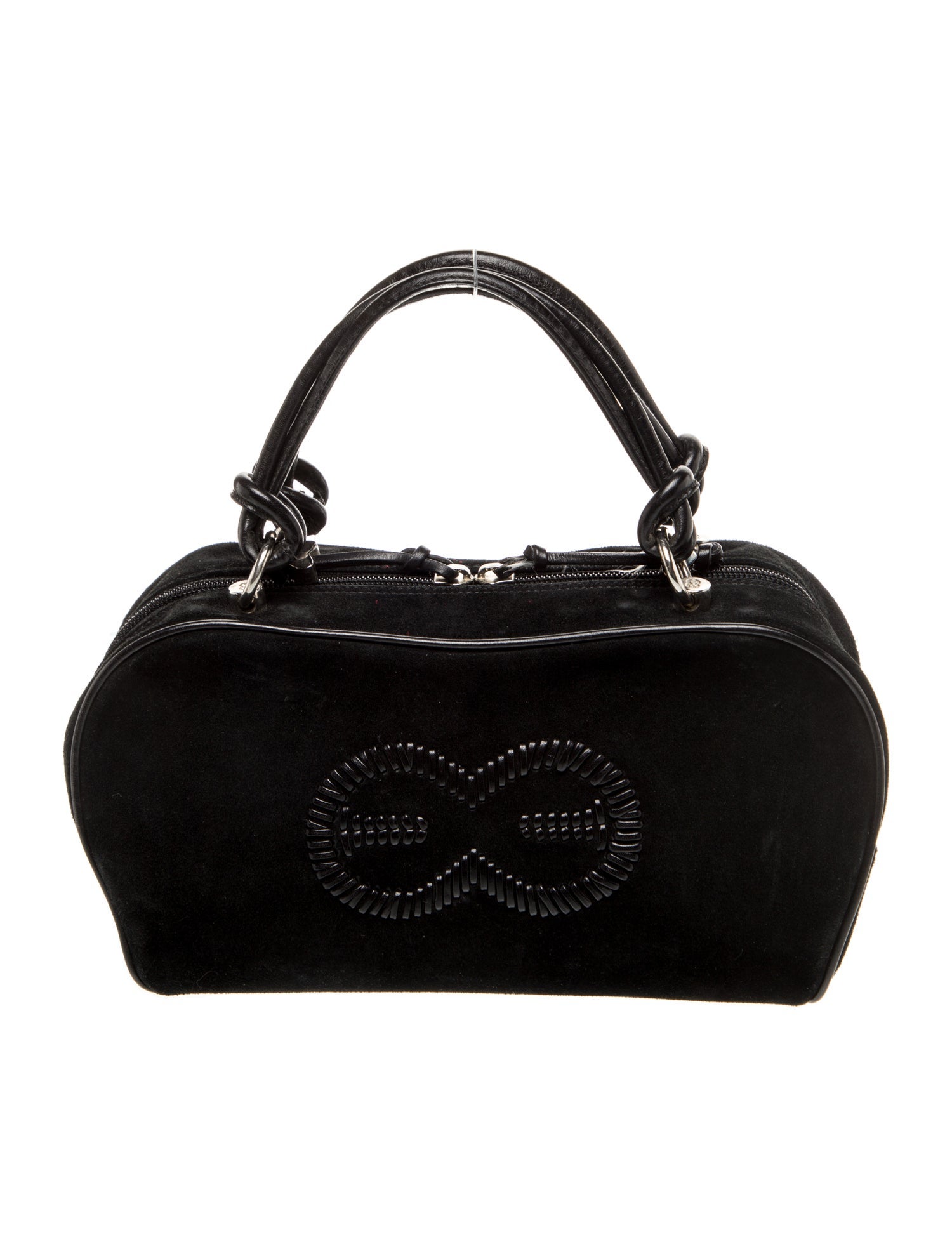 Escada Suede Top Handle Bag