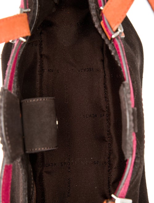 Escada Suede Top Handle Bag