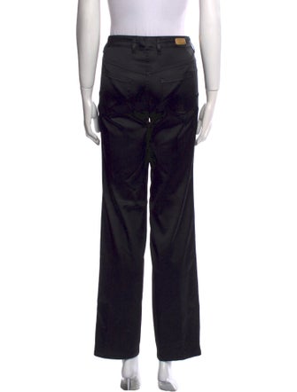 Escada Silk Straight Leg Pants