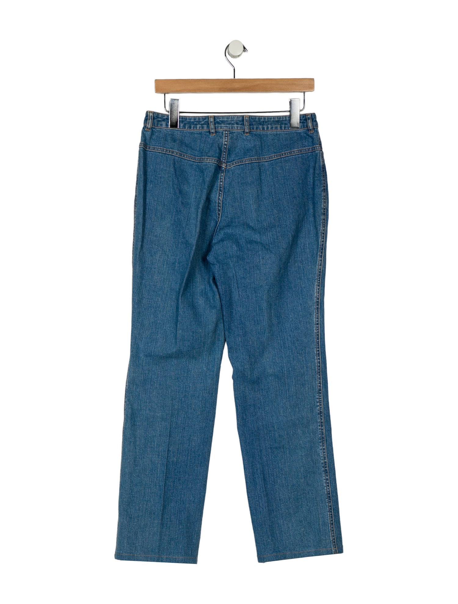 Escada Mid-Rise Straight Leg Jeans