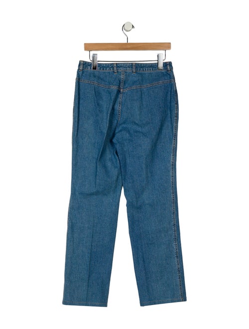 Escada Mid-Rise Straight Leg Jeans