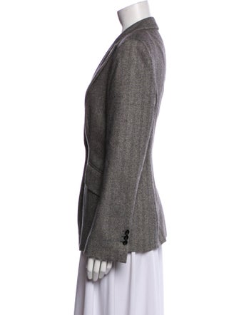 Escada Cashmere Printed Blazer