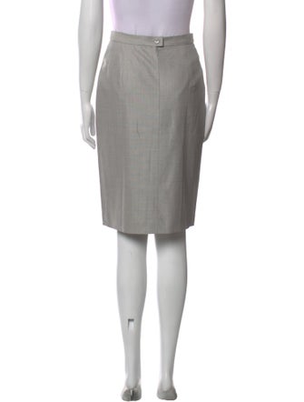 Escada Wool Knee-Length Skirt