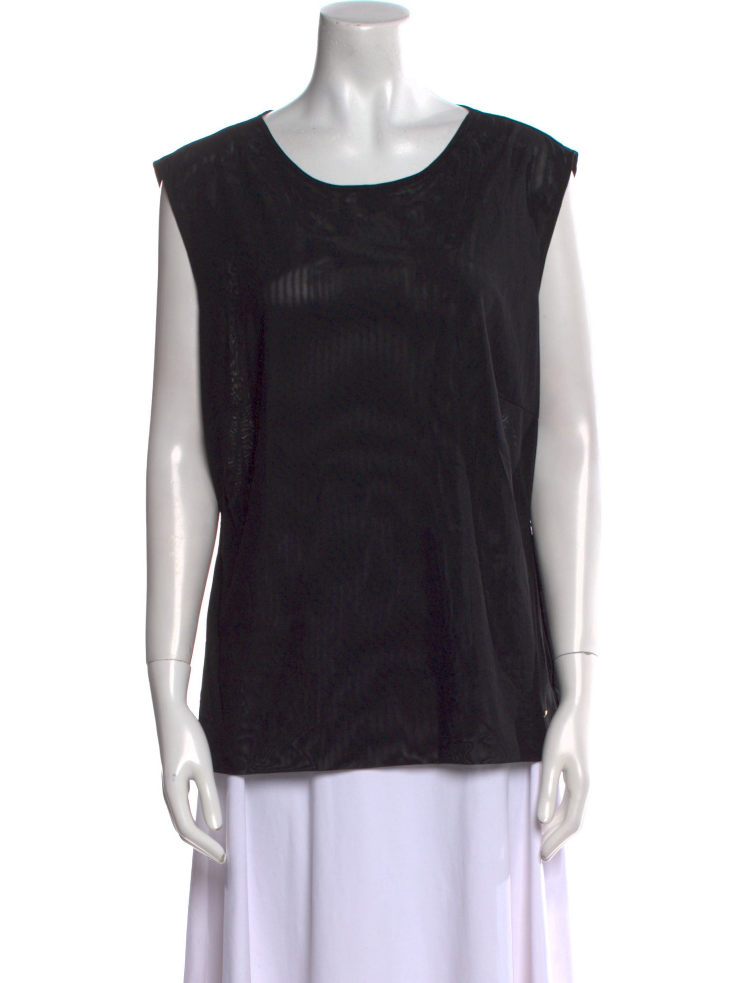 Escada Silk Scoop Neck T-Shirt