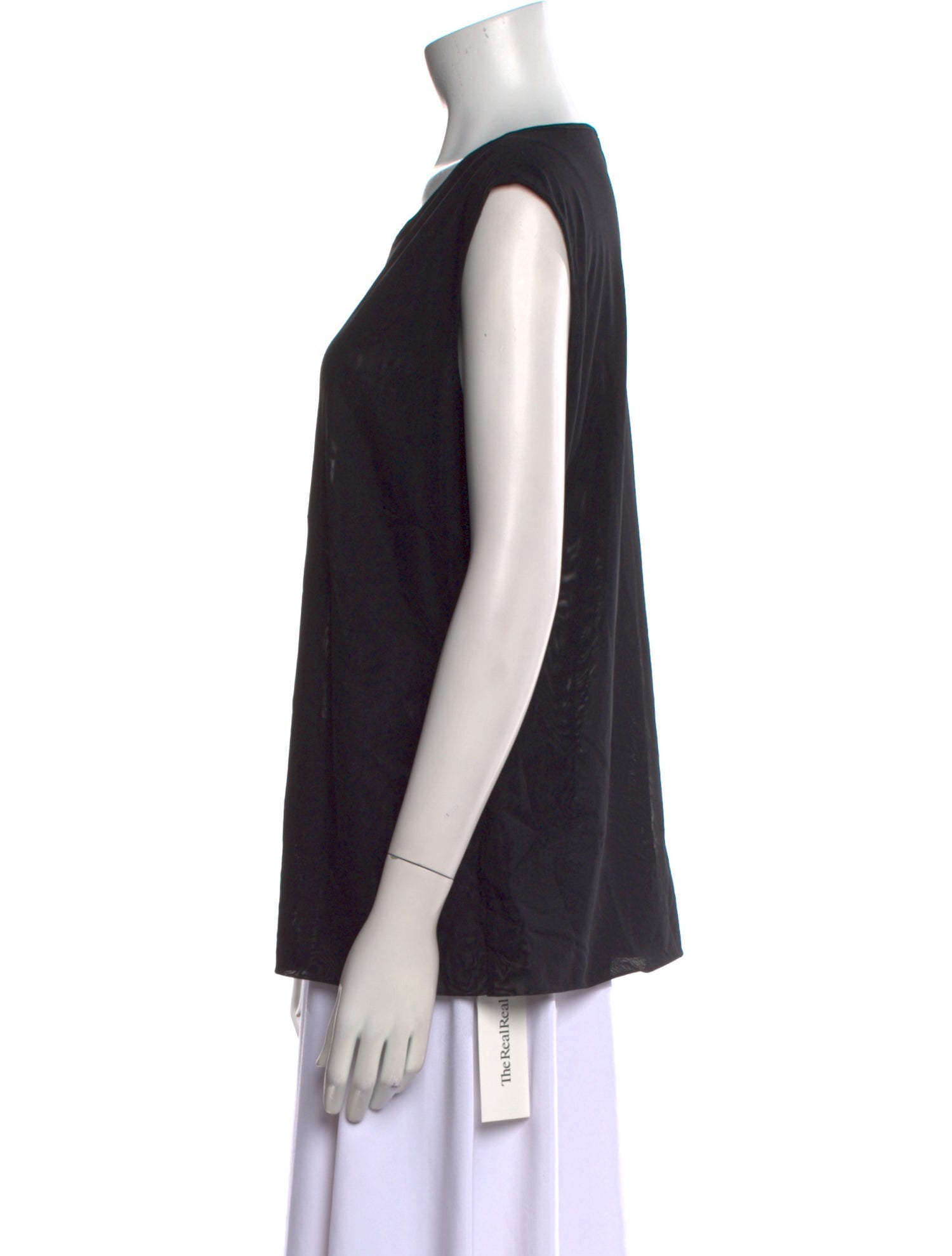 Escada Silk Scoop Neck T-Shirt