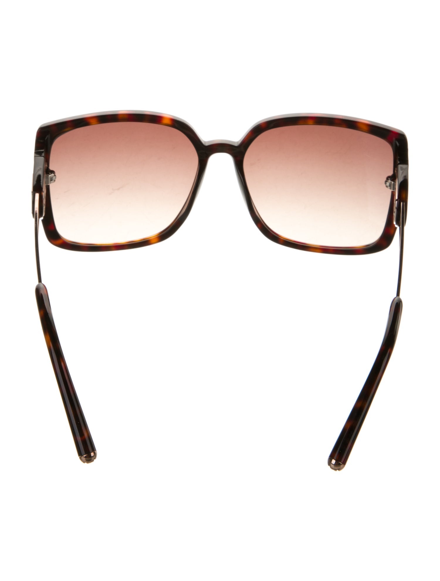 Escada Square Gradient Sunglasses