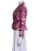 Escada Floral Print Evening Jacket