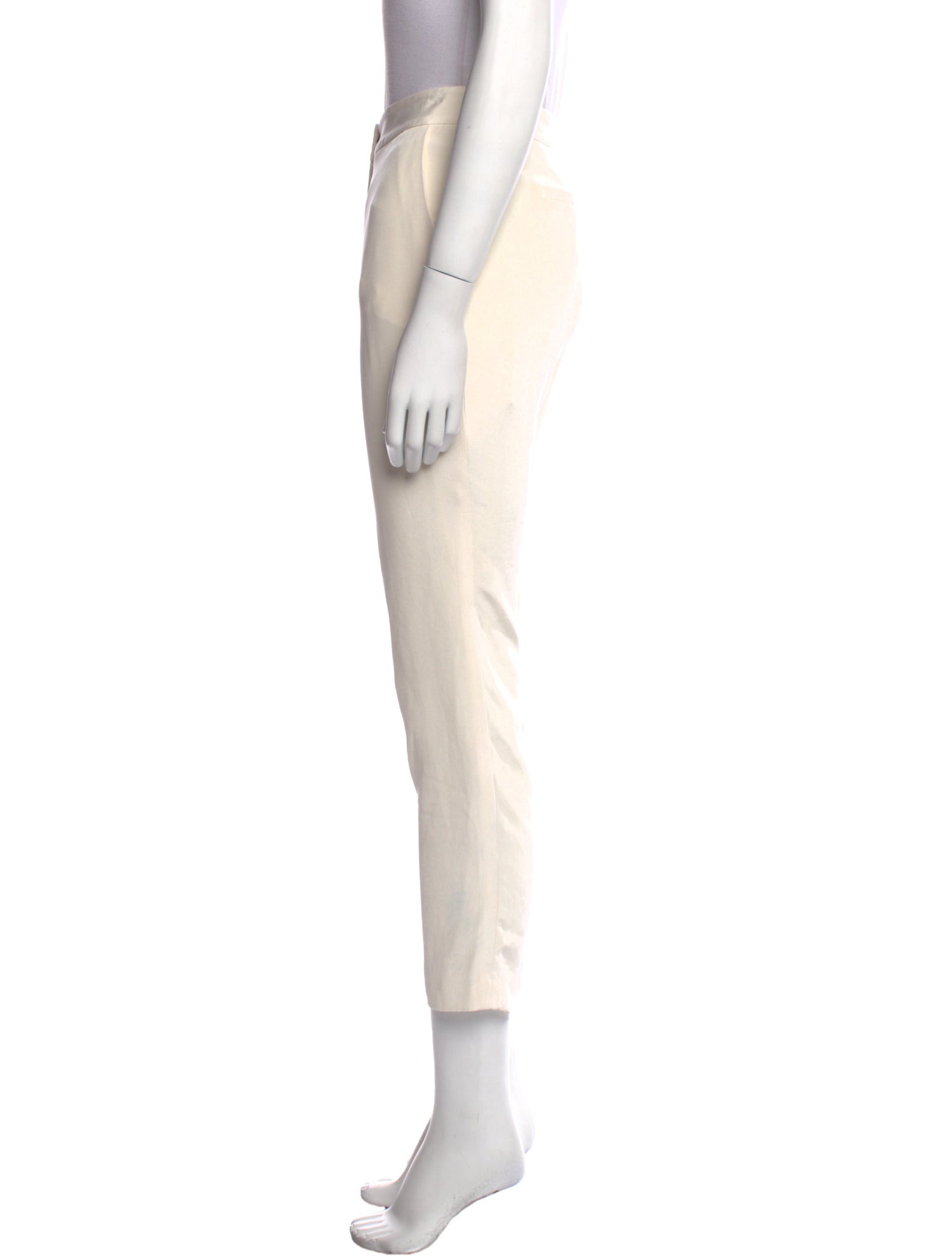 Escada Silk Skinny Leg Pants