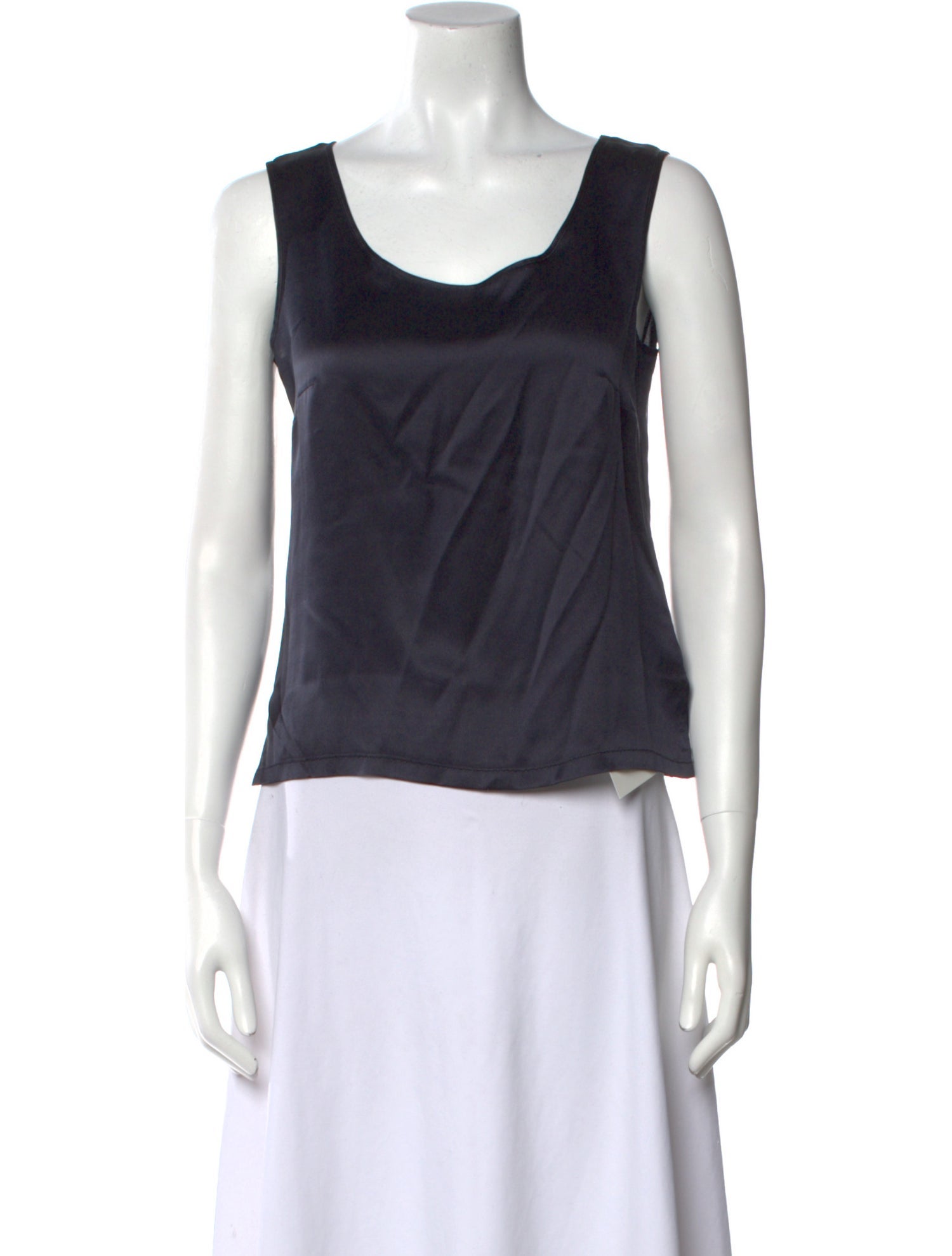 Escada Silk Scoop Neck Top