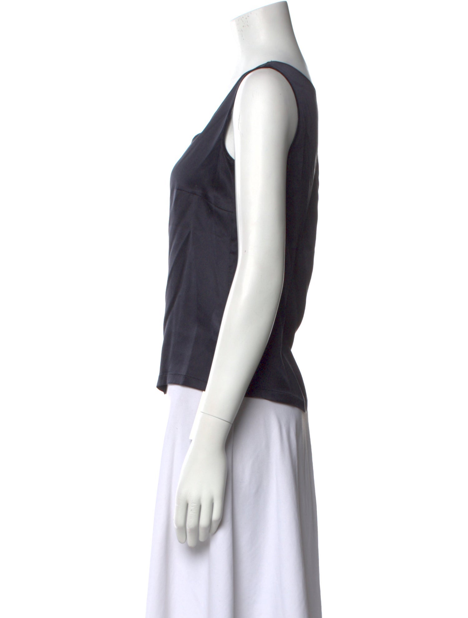 Escada Silk Scoop Neck Top