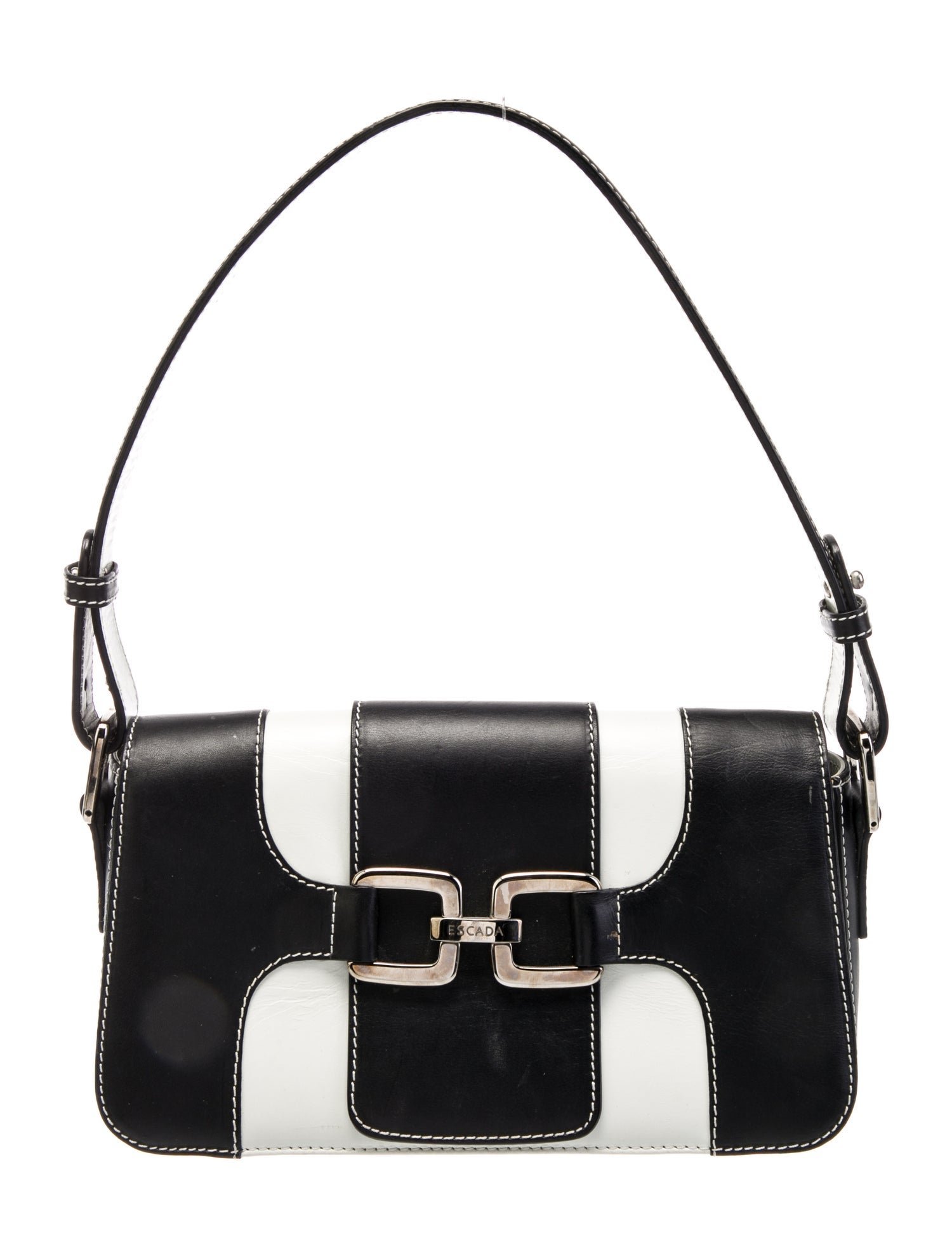 Escada Leather Shoulder Bag