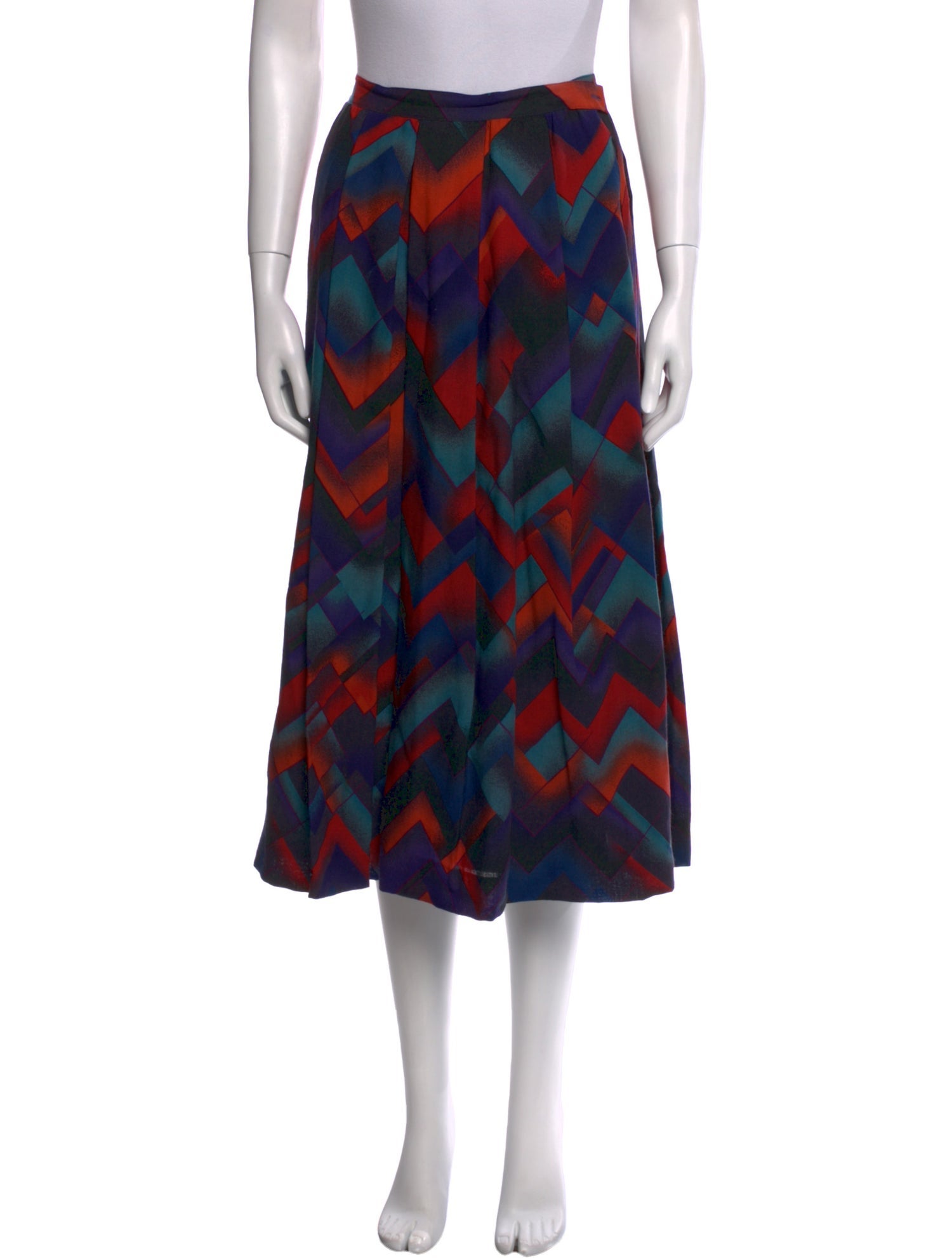 Escada Wool Midi Length Skirt