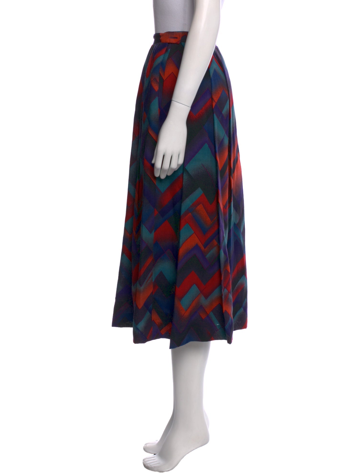 Escada Wool Midi Length Skirt