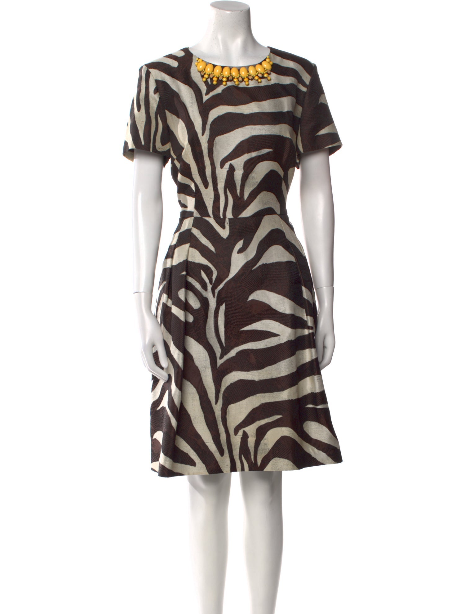 Escada Silk Knee-Length Dress