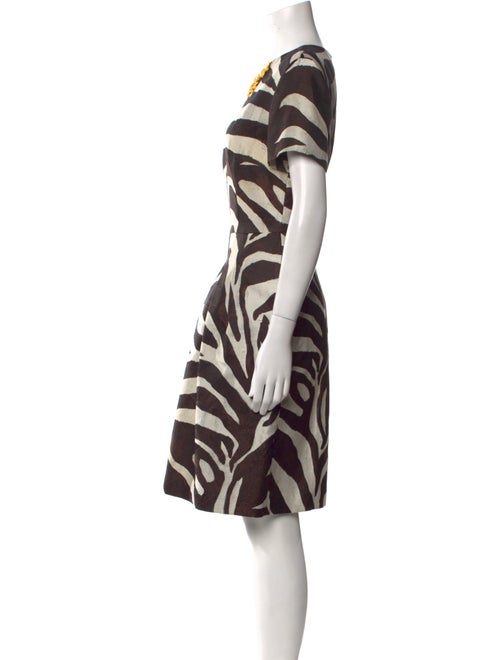 Escada Silk Knee-Length Dress