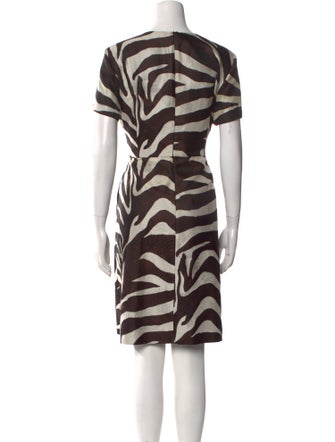 Escada Silk Knee-Length Dress