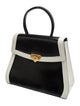 Escada Leather Top Handle Bag