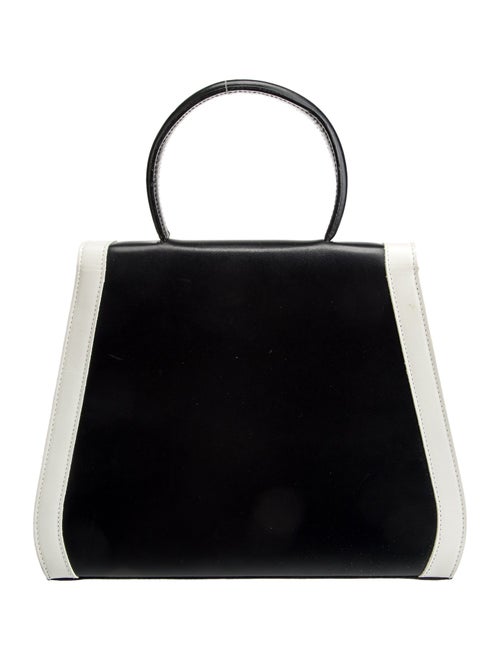 Escada Leather Top Handle Bag