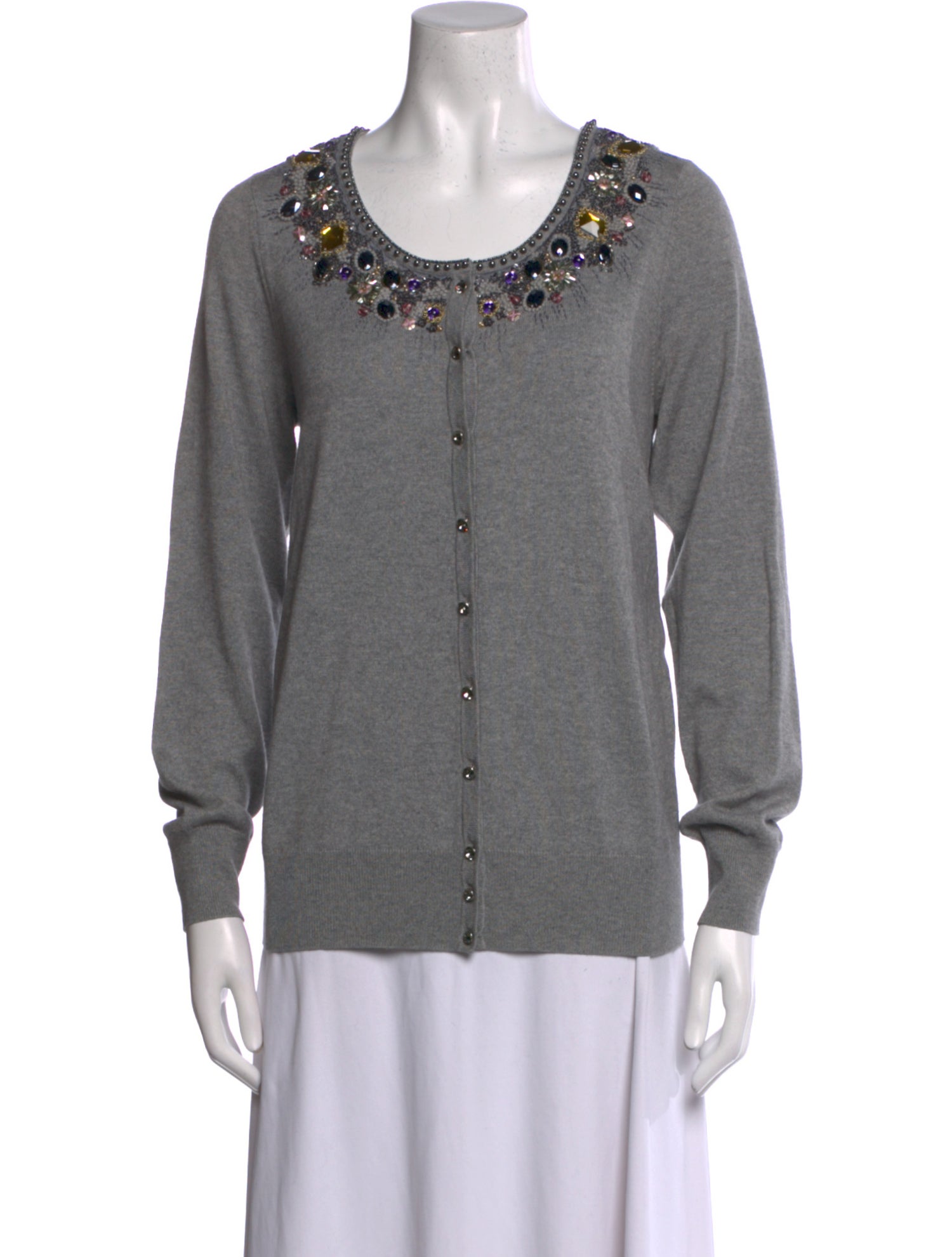 Escada Silk Scoop Neck Sweater w/ Tags