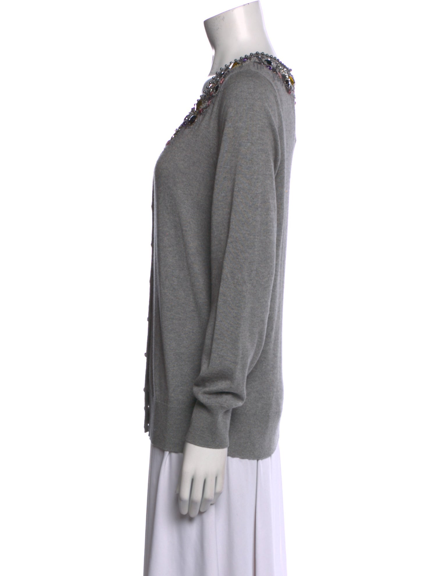 Escada Silk Scoop Neck Sweater w/ Tags
