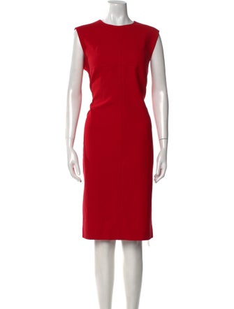 Escada Wool Midi Length Dress